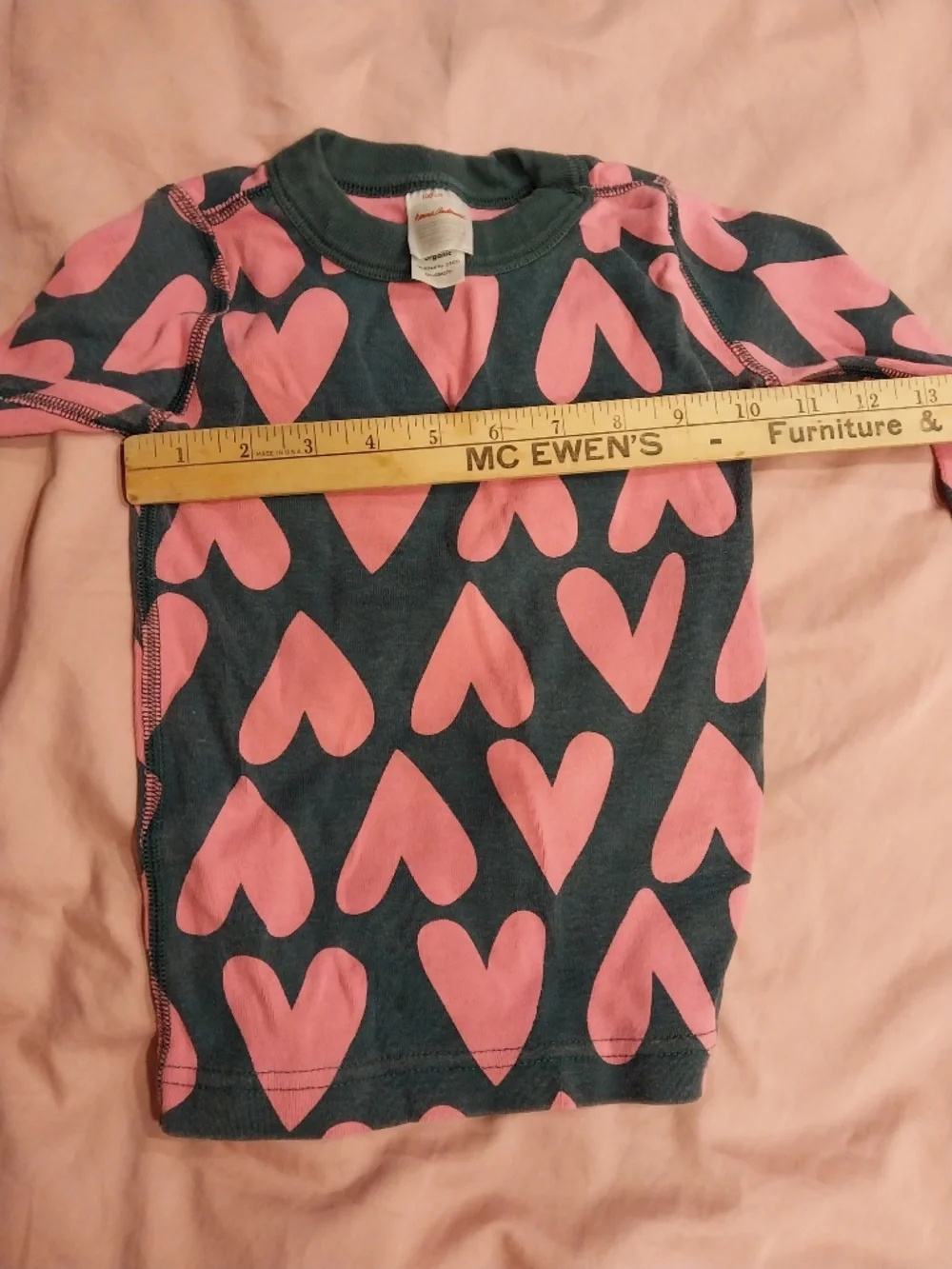 Heart Pajamas in Size 4